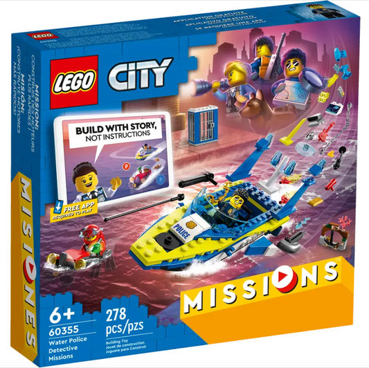 60355 Water Police Detective Missions (IN-STORE PICKUP ONLY)