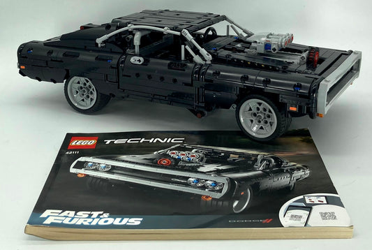 Used Set 42111 Dom's Dodge Charger (with Instruction Manual, No Box)
